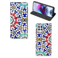 Motorola Moto G100 Standcase Mozaïek - thumbnail