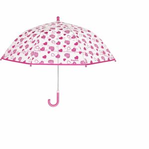 PLAYSHOES 448531 kinderparaplu Roze, Transparant