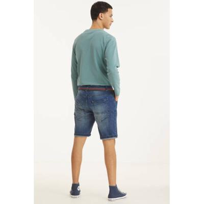 LERROS regular fit jeans short blauw