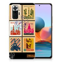 Xiaomi Redmi Note 10 Pro Siliconen Back Cover Postzegels - thumbnail