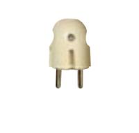 122427  - Protective contact (SCHUKO)Plug White 122427