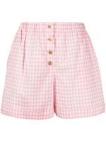 CHANEL Pre-Owned short court à carreaux vichy (années 1990-2000) - Rose - thumbnail