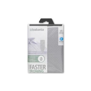 Brabantia strijkplankhoes C 124x45 cm 2 mm schuim metallic