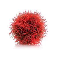 OASE biOrb 46063 groeibal rood - kunstmatige natuurlijke bloemenbal als plantendecoratie voor zoutwateraquaria en zoetwateraquaria