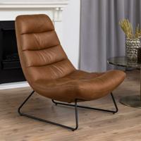 Bendt Fauteuil Ochre Eco-leder - Bruin