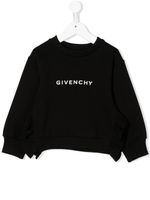 Givenchy Kids sweat à logo 4G imprimé - Noir