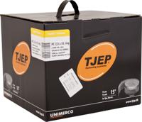 Tjep PC25/51 51mm Ring nagels RVS 15 graden Platkop 2400 Stuks 839451