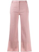 Blanca Vita pantalon évasé Patty à bords francs - Rose