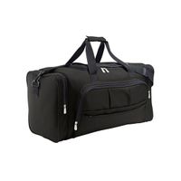 Weekendtas zwart 48 liter - Reistas - 62 x 30 x 26 cm   - - thumbnail