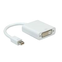 ROLINE Mini DisplayPort-DVI-adapter, Mini DP ST - DVI BU