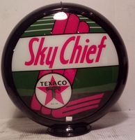 Texaco Sky Chief Benzinepomp Bol - thumbnail