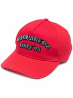 DSQUARED2 casquette à patch logo - Rouge - thumbnail