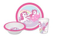 Unicorn Ontbijtset Melamine - You&apos;re Special - thumbnail