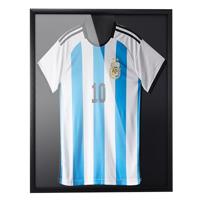 ACAZA Grote XL Fotokader voor Voetbal, Basketbal Shirts of Wielertrui, 3D Box Frame, 70x90cm, Zwart