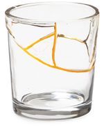 Seletti verre Kintsugi bicolore - Blanc