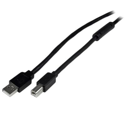 .com 20 m actieve USB 2.0 A-naar-B-kabel - MM - USB-kabel - USB type B (M) naar USB (M) - USB 2.0 - 20 m - zwart .com 20 m actieve USB 2.0 A-naar-B-kabel - MM - USB-kabel - USB type B (M) naar USB (M) - USB 2.0 - 20 m - zwart