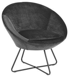 Fauteuil Eva Donkergrijs - Giga Living