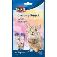 Trixie Romige snack van Atun en Garnalen, 6 Stuk, 5 x 14 g