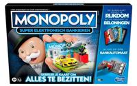 Hasbro Monopoly Super Electronic Banking Volwassenen en kinderen Economische simulatie
