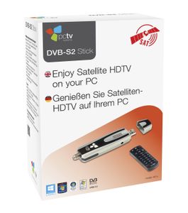 DVB-S TV-stick PCTV Systems PCTV DVB-S2 Stick 461E Met afstandsbediening, Opnamefunctie Aantal tuners: 1