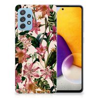 Samsung Galaxy A72 TPU Case Flowers