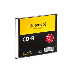 Intenso 1001622 CD-R 80 disc 700 MB 10 stuk(s) Slimcase