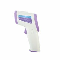 Easypix ThermoGun TG2 Contactthermometer Violet, Wit Voorhoofd Knoppen - thumbnail