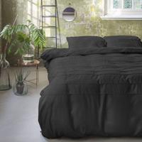 Zensation Washington - Zwart Lits-jumeaux (240 x 220 cm + 2 kussenslopen) Dekbedovertrek