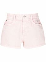 Stella McCartney short à logo brodé - Rose - thumbnail