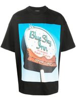 BLUE SKY INN t-shirt à logo imprimé - Noir - thumbnail