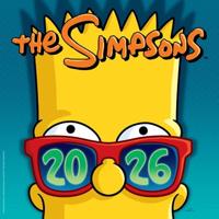 THE SIMPSONS 2026 SQUARE CALENDAR