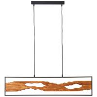 Brilliant Led hanglamp Chaumont met hout G99821/76 - thumbnail