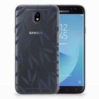 Samsung Galaxy J7 2017 | J7 Pro TPU Case Leaves Blue - thumbnail