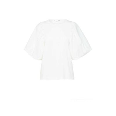 SELECTED FEMME top van biologisch katoen wit