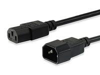 Equip Kabel voor koude apparaten IEC C14 -> IEC C13 St/Bu 1, 80 m plastic zak