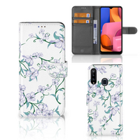 Samsung Galaxy A20s Uniek Hoesje Blossom White