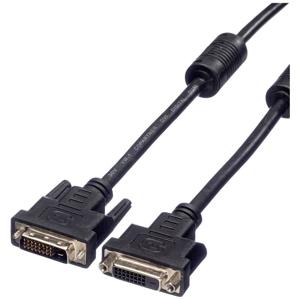 VALUE DVI verlengkabel, DVI M-F, (24+1) dual link, 2 m