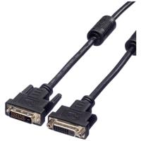 VALUE DVI verlengkabel, DVI M-F, (24+1) dual link, 2 m - thumbnail