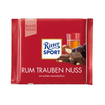Ritter Sport - Rum Raisins Hazelnuts - 100gr