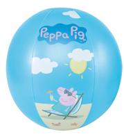 Happy people strandbal Peppa Pig 29 cm blauw
