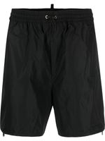 DSQUARED2 short de bain à zip latéral - Noir - thumbnail