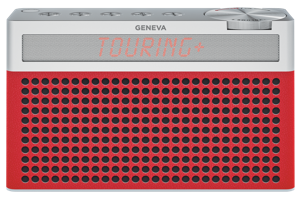 Geneva Tweedekans: Touring / S+ oplaadbare portable hi-fi DAB+ en FM radio met Bluetooth rood