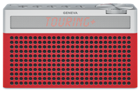 Geneva Tweedekans: Touring / S+ oplaadbare portable hi-fi DAB+ en FM radio met Bluetooth rood - thumbnail