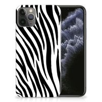 Apple iPhone 11 Pro TPU Hoesje Zebra - thumbnail