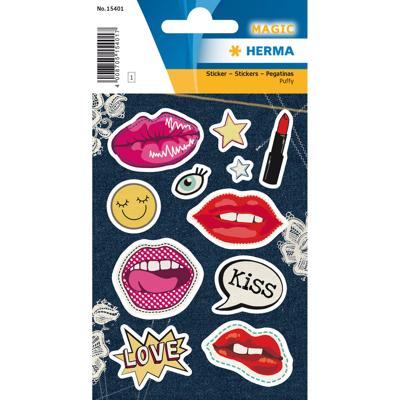 Herma stickers Kisses meisjes 12 x 8,4 cm folie 11 stuks Herma stickers Kisses meisjes 12 x 8,4 cm folie 11 stuks