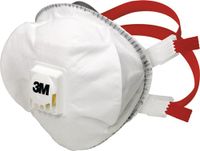 3M Stofmasker | FFP3 / V R D | met uitademventiel | 5 stuks - 7100081542 7100081542