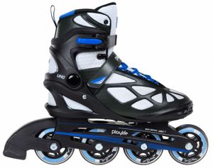 Playlife Inline skates Black 80 softboot 82A zwart maat 43