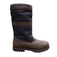 Bergstein Stafford Gevoerde Laarzen Leer Waterproof Caffe Dames 