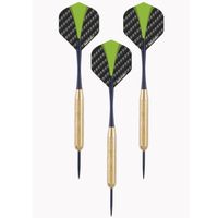 1x Set van 3 dartpijlen Longfield darts brass 24 grams - thumbnail