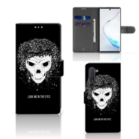 Telefoonhoesje met Naam Samsung Galaxy Note 10 Skull Hair